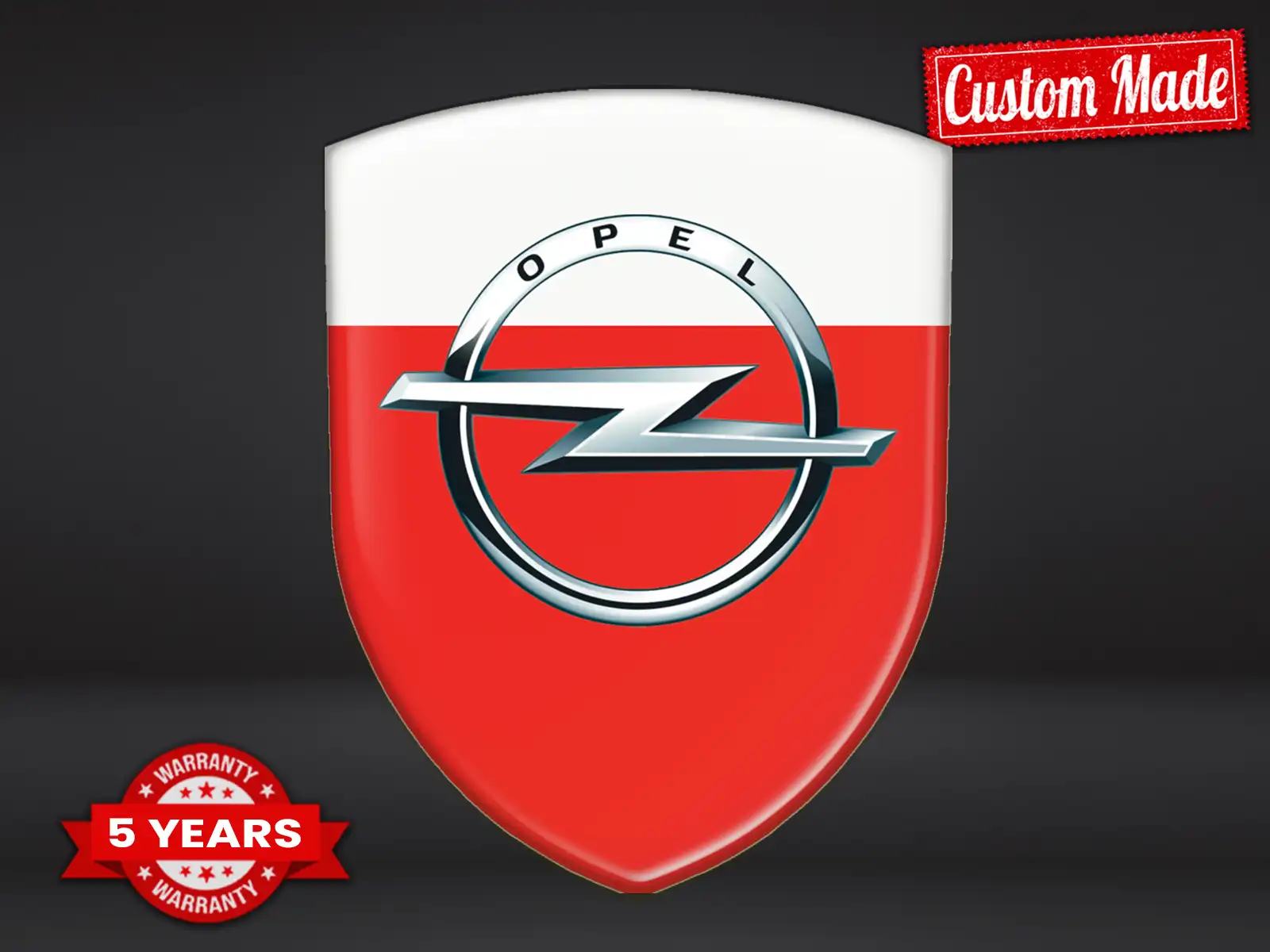 Opel Adesivi Lunotto Auto Stile Corse Regolabili